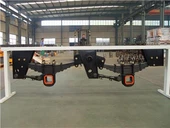 Sospensione tedesca delle molle del rimorchio del camion per impieghi gravosi